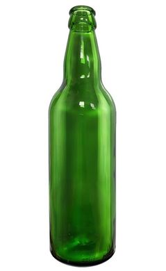 Пляшка скляна світлозелена 500 мл ВВ під кроненпробку 26 мм