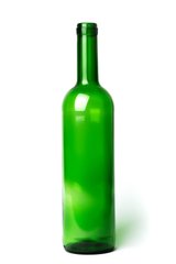 Пляшка винна зелена під пробку 750 мл