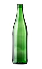 Бутылка стеклянная зеленая 500 мл НРВ под винт 28 мм