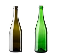 Шампанська пляшка зелена або коричнева 750 мл