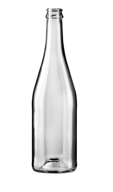 Пляшка шампанська прозора 750 мл під 29 мм кроненпробку
